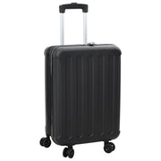 Valigia Pieghevole Rigida 24'Nera 43x27x66 cm ABS