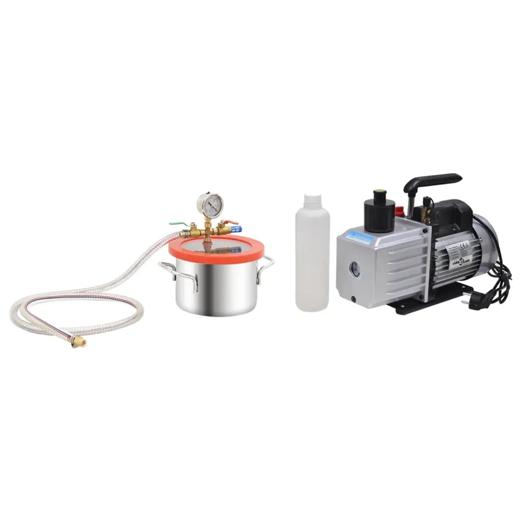 Camera a Vuoto con Pompa a 2 Stadi 3,7 L cod mxl 75228