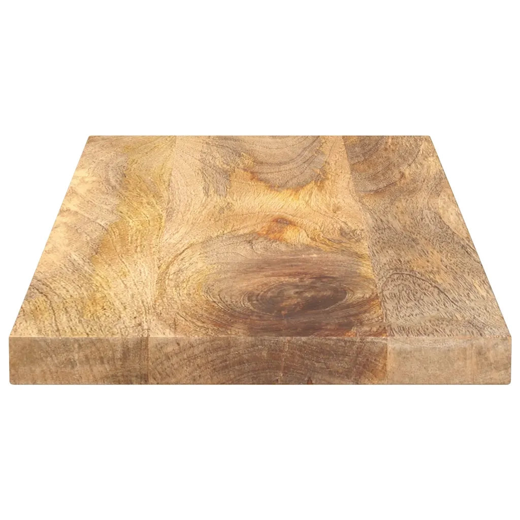 Piano per Tavolo 70x20x2,5cm Rettangolare Legno Massello Mango 371423