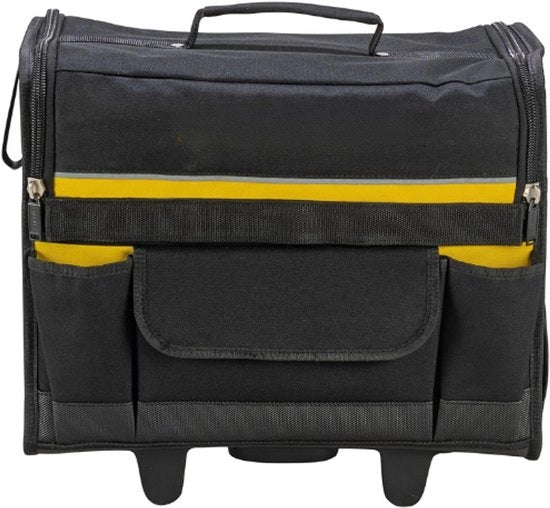 Borsa Rigida a Ruote - 20 Pollici - 46 cm - Borsa Girevole per Strumenti - Con Manubrio - Borsa da Cantiere Mobili