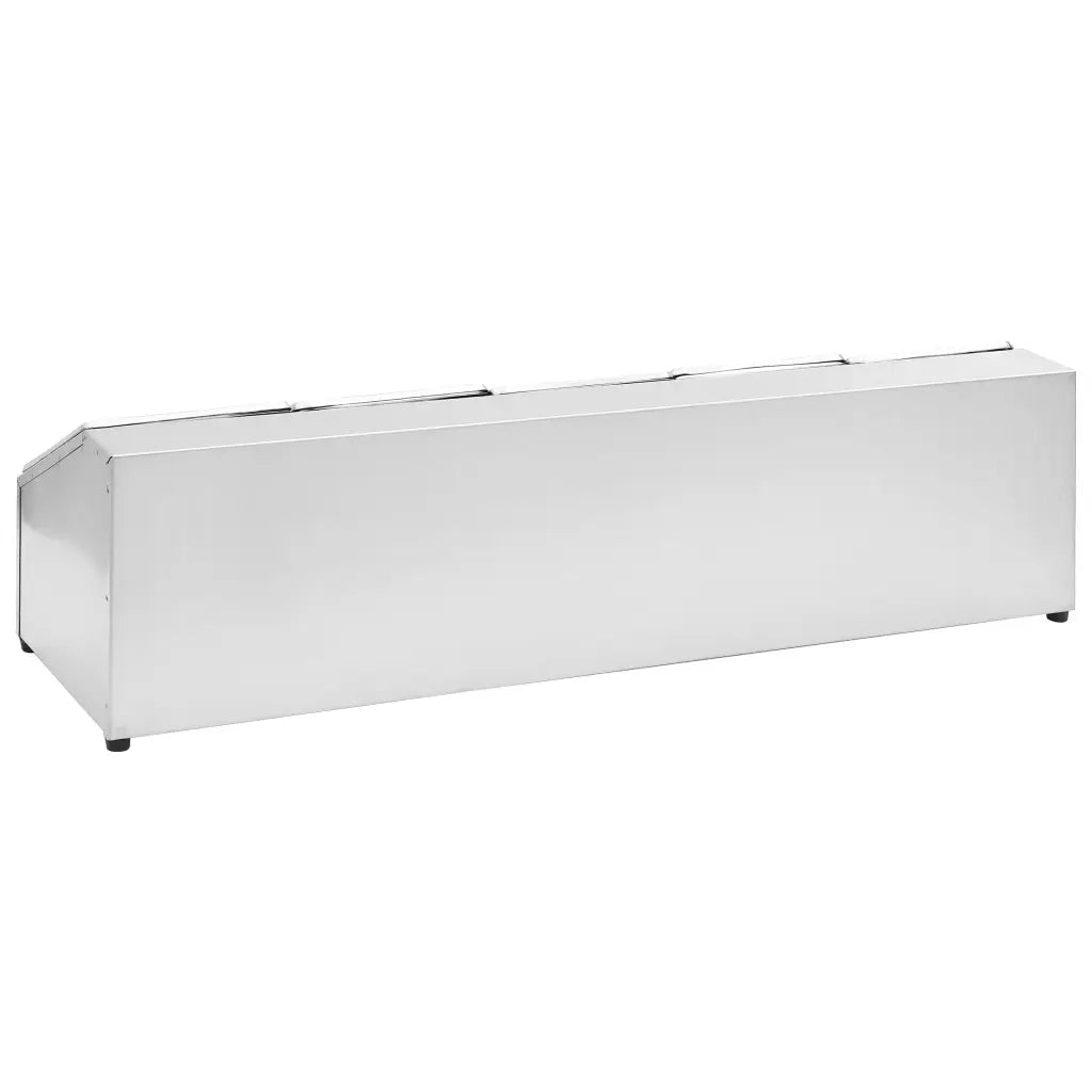 Supporto Gastronorm con 5 Contenitori GN 1/6 in Acciaio Inox 51222