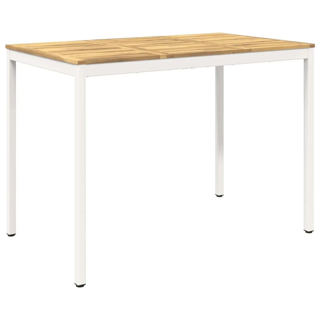 Tavolo Bar da Giardino Bianco 147 x 88,5 x 105 cm 901785