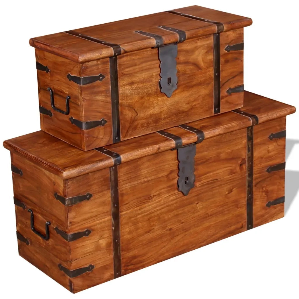 Set Bauli 2 pz in Legno Massello CFW7081148