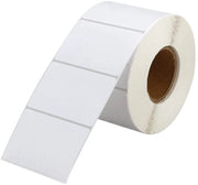 Etichette Sticker Autoadesivi 1000 pezzi - Etichette Autoadesive - Bianco Rotolo 50mm x 30mm - Rettangolari - Durissimi - Impronte d'acqua