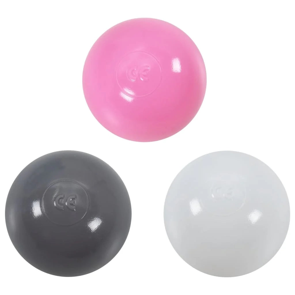 Tenda da gioco per bambini con 250 palline 69 x 94 x 104 cm rosa 02_0005126