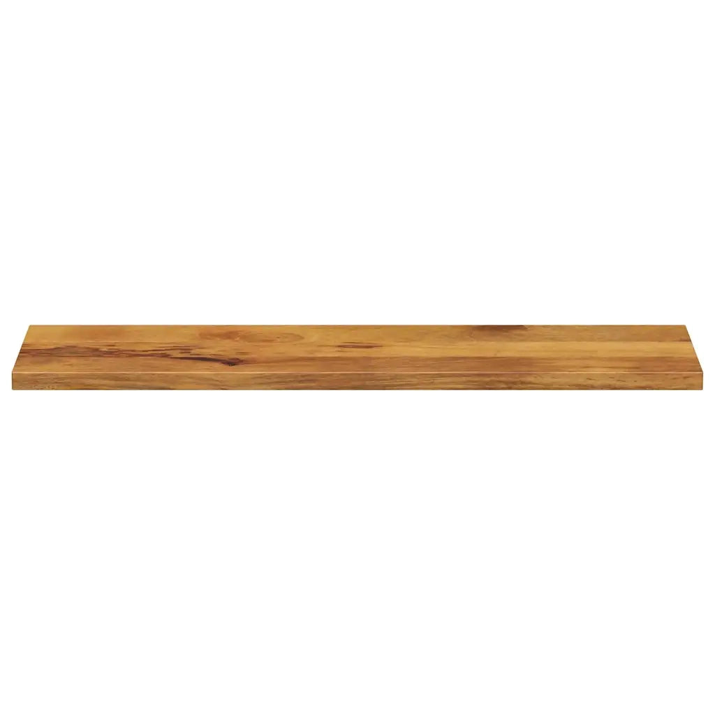 Piano per Tavolo 100x20x3,8cm Rettangolare Legno Massello Mango 371621