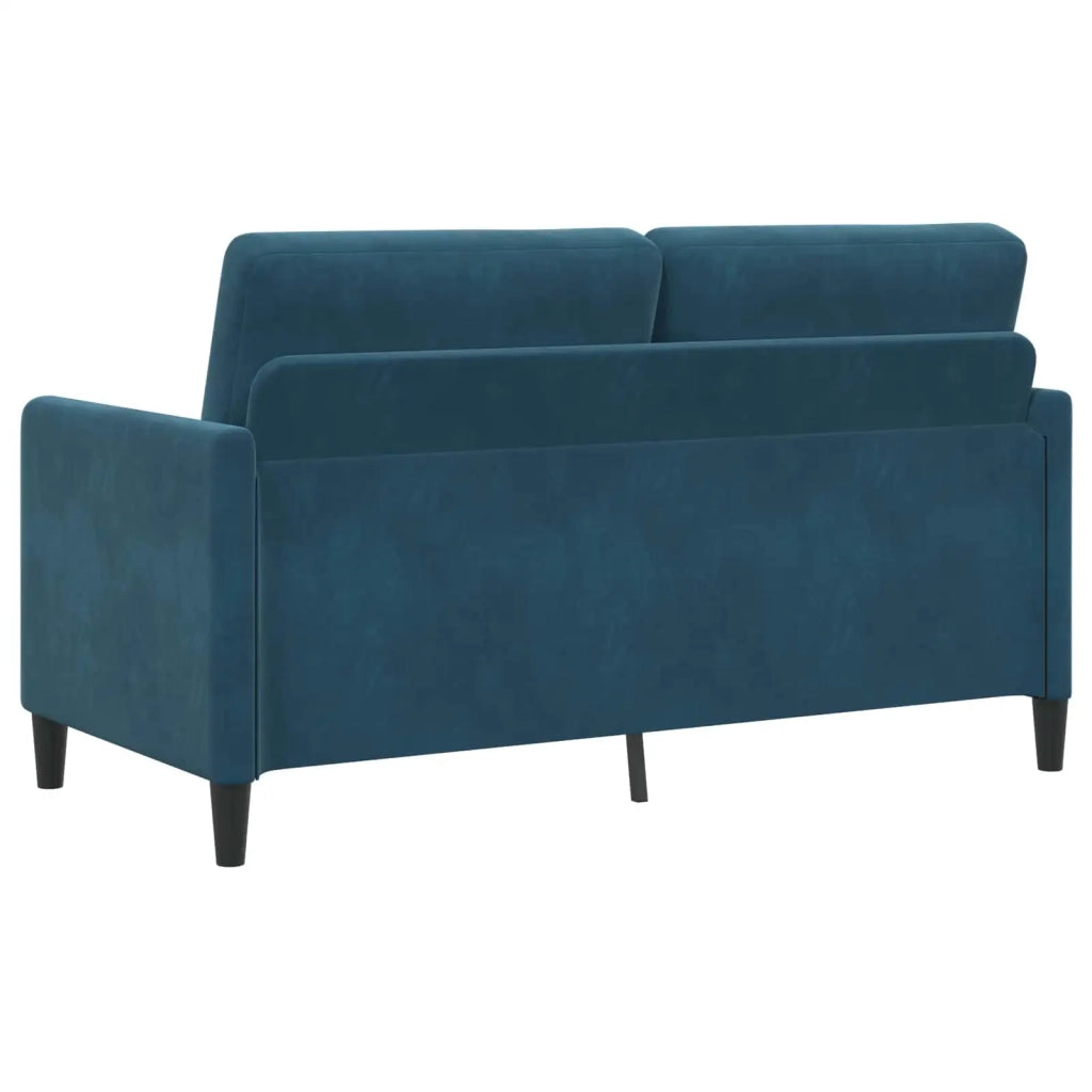 Set di Divani con Storage 2 pz Blu Poliestere 3429255