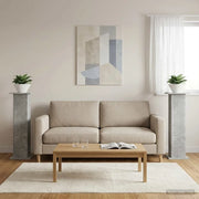 Supporto per piante 2 pcs Grigio Cemento 30,5 x 30 x 100,5 cm