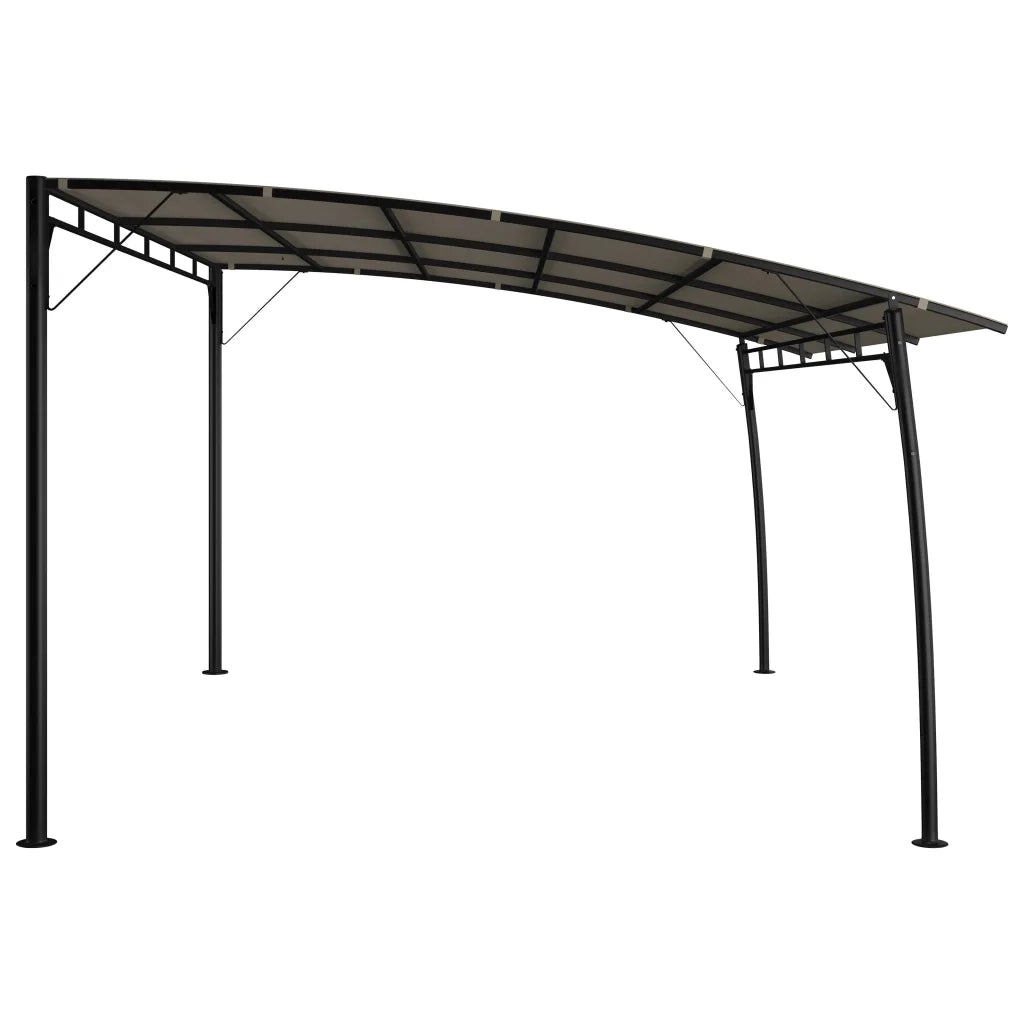 Tenda Parasole da Giardino-Tettoia da giardino 4x3x2,55 m Talpa
