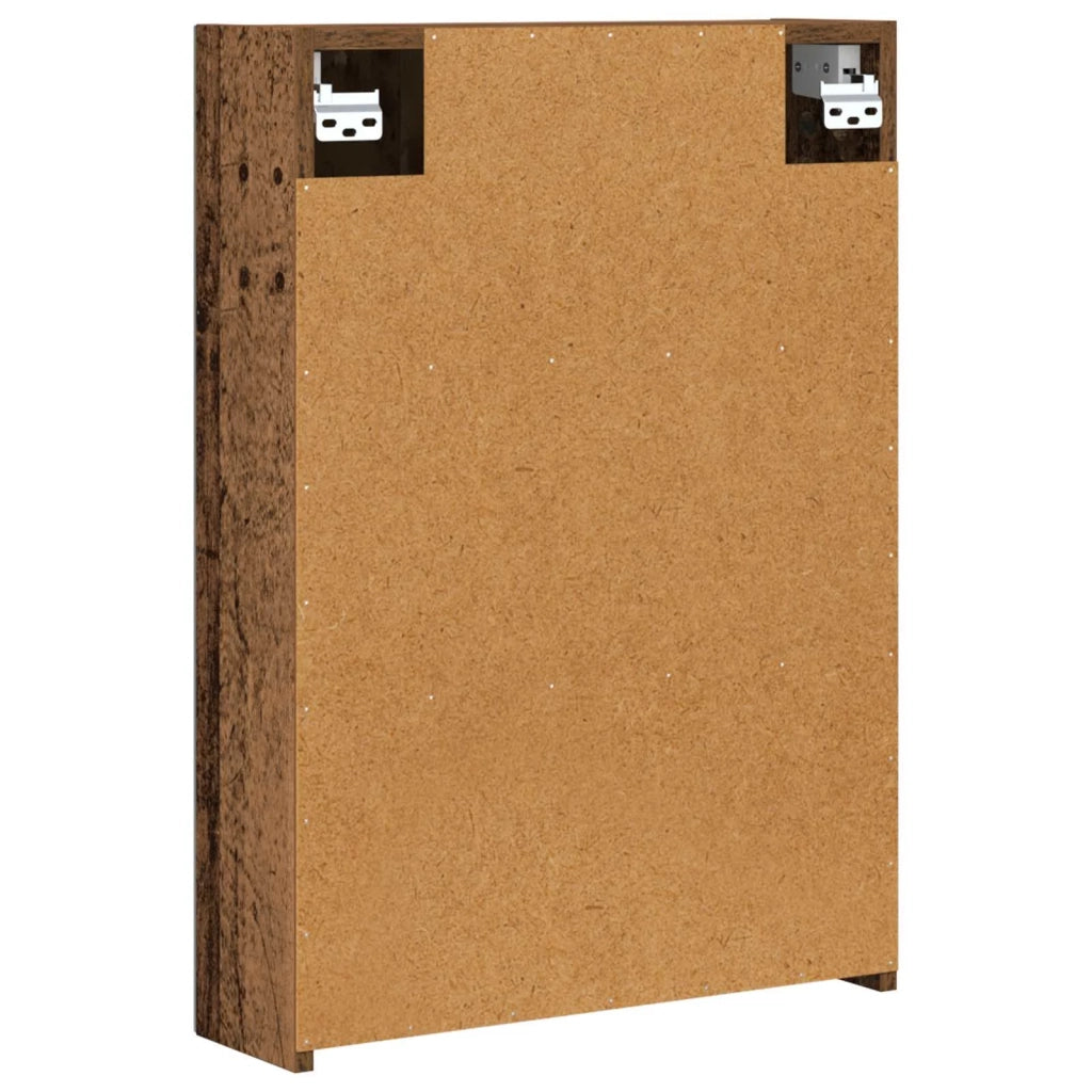Mobiletto per specchio da bagno Legno vecchio 50 x 14,5 x 70 cm