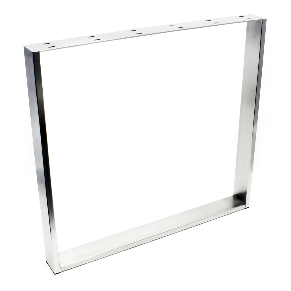 Telaio da tavolo 80x73cm in acciaio inox Struttura base per tavolo