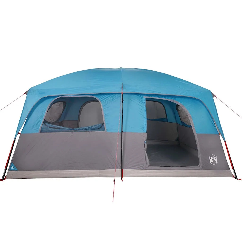 Tenda Familiare Cabina per 8 Persone Blu Impermeabile 94534