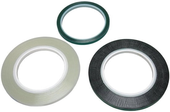 Tape adesivo 1/4 pollice aperto - Nastro di riposizionamento divisibile per audio e registrazioni audio, Ideale per Revoxsonido e media nastro.