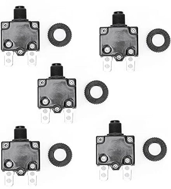 Compressore elettrico Interruttore di protezione contro sovraccarico Interruttore di protezione 12A 15A 17A - Interruttore di protezione con funzione di reset - Interruttore di protezione 17A.