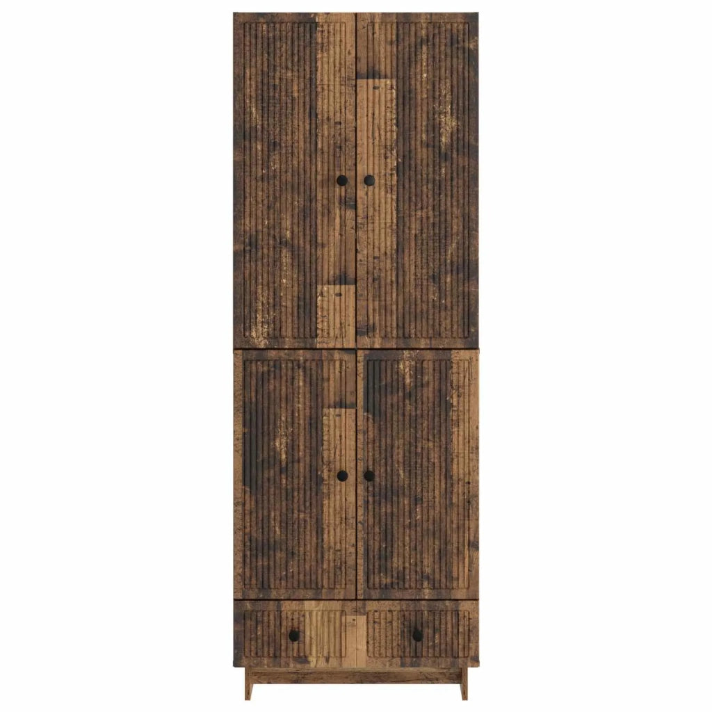 Set di armadi 2 pcs Legno antico 66 x 34,5 x 95 cm 3416356