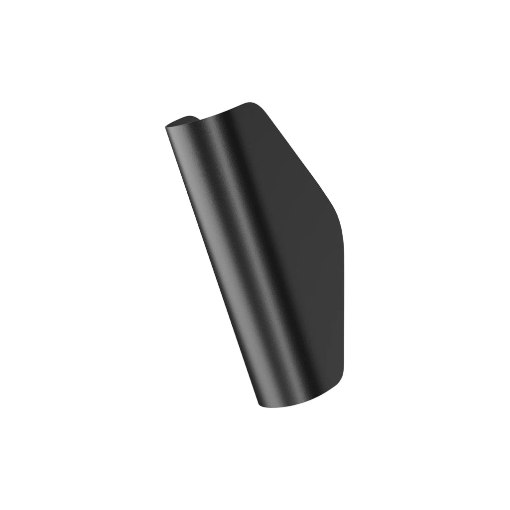 Applique Da Parete Moderna Notta 1 Luce G9 40W Metallo Nero Ip20