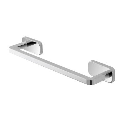 Portasciugamani a muro 35 cm in acciaio inox con doppio fissaggio
