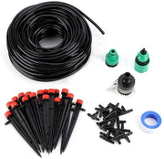 Sistema di irrigazione per giardino regolabile - Sistema di irrigazione a gocce - Sistema di irrigazione automatico - Materiale ABS di alta qualità - Duraturo - Ecosostenibile - Economizzatore di acqua - Irrigazione a gocce
