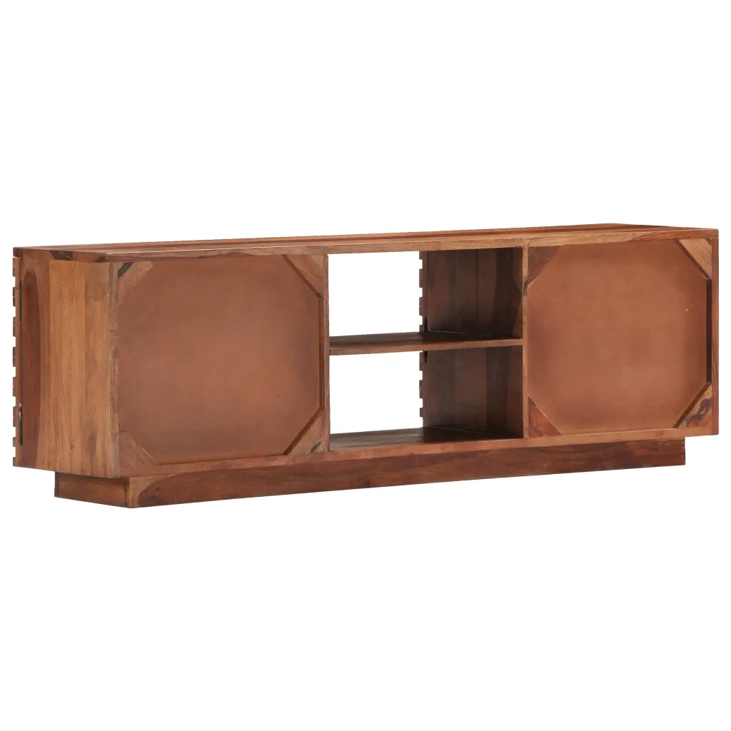 Mobile Porta TV 120x30x40 cm in Legno Massello di Acacia 247701