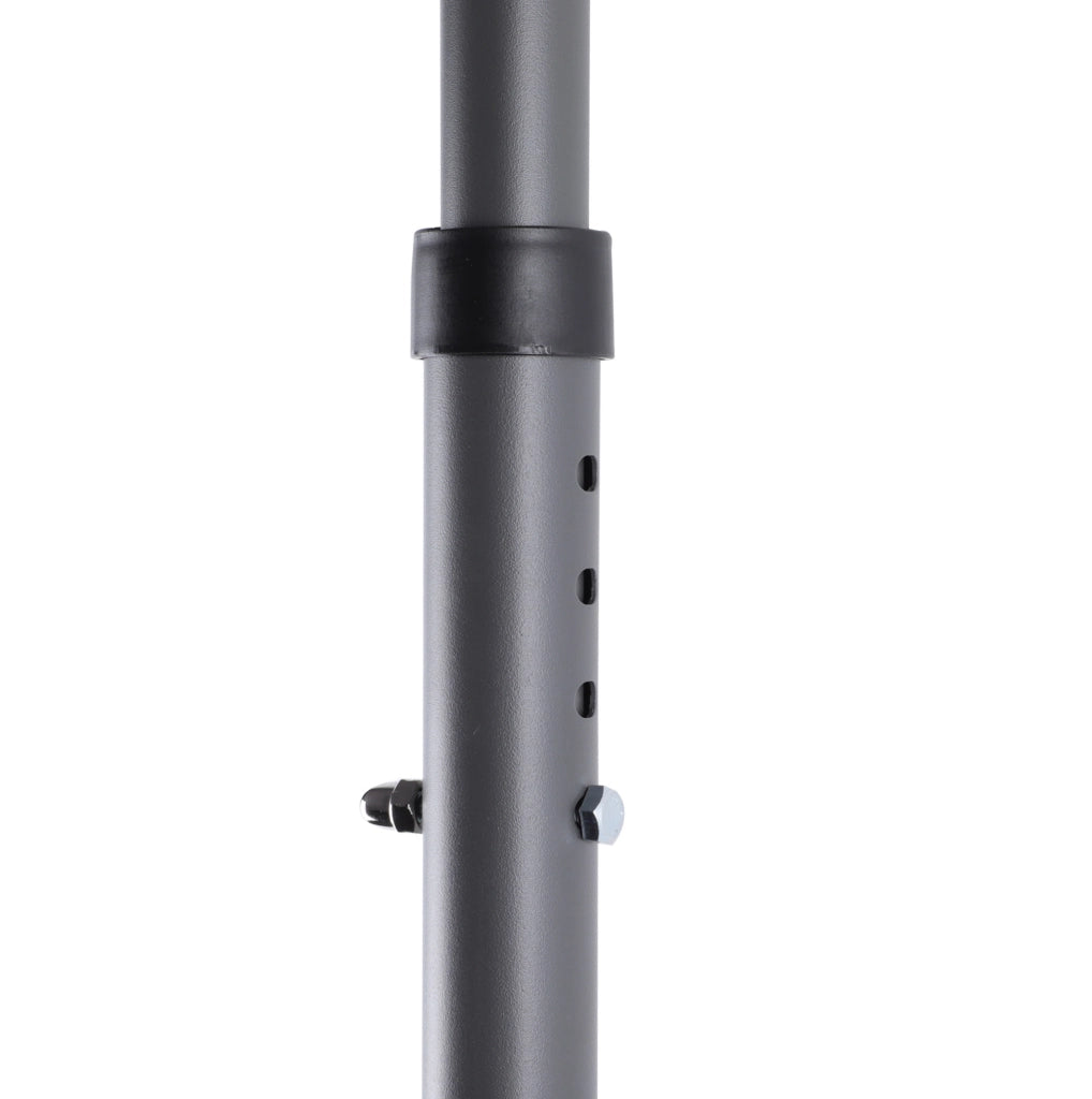 Tenda verticale da esterno regolabile 220-310 cm in poliestere; grigio scuro