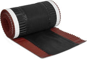 Nastro di copertura per tetto a rullo autofissante lunghezza 5 m larghezza 390 mm colore castano RAL 8012.