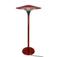 Stufa Elettrica Fungo Riscaldante Infrarossi Saturno Esterno-Interno Regolabile Bordeaux