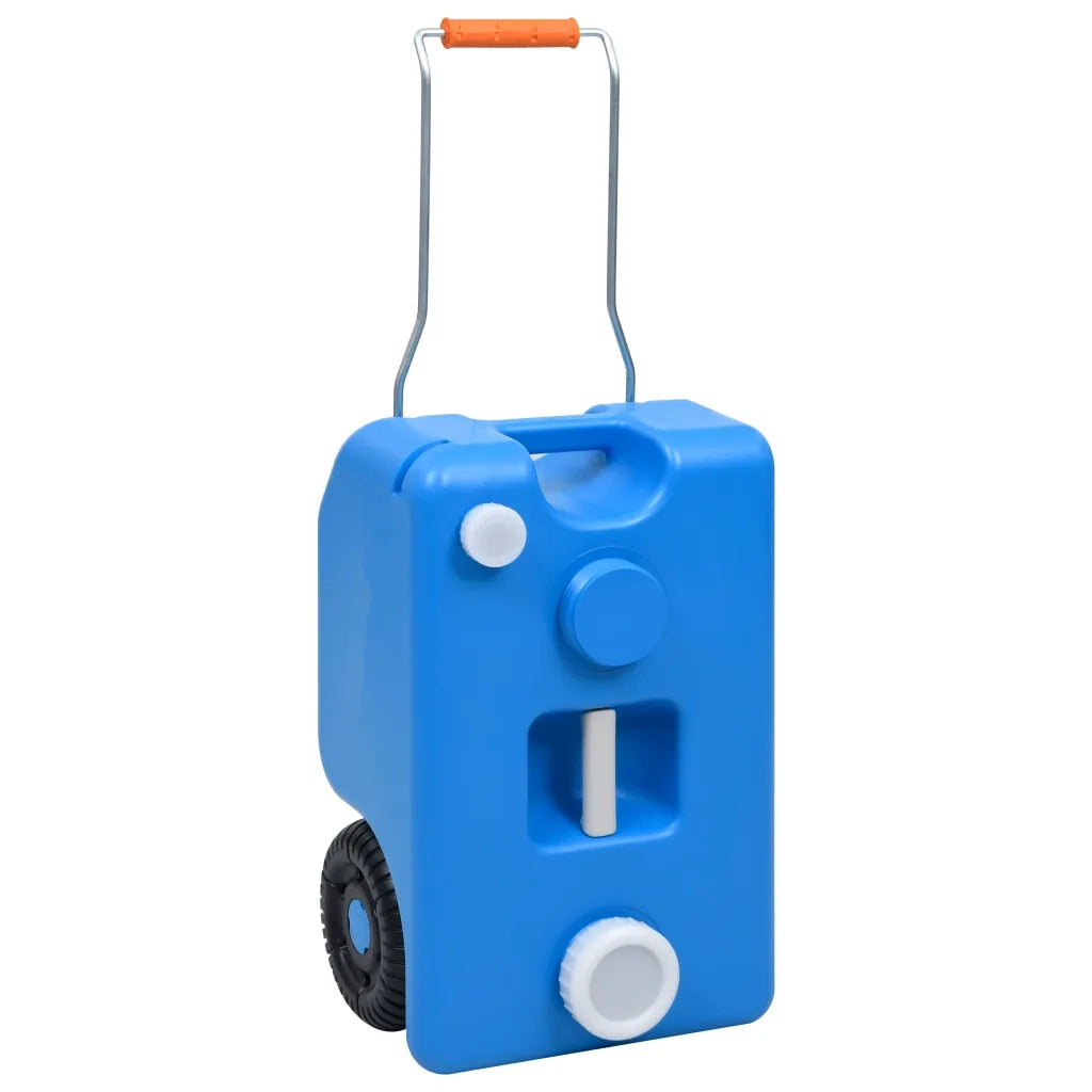 Serbatoio d'Acqua con Ruote per Campeggio 25 L Blu cod mxl 69654