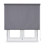 VIEWTEX Tenda a rullo traslucida Link Bright Brass Grigio 150 X 190cm - Made in Europe - 5 anni di garanzia