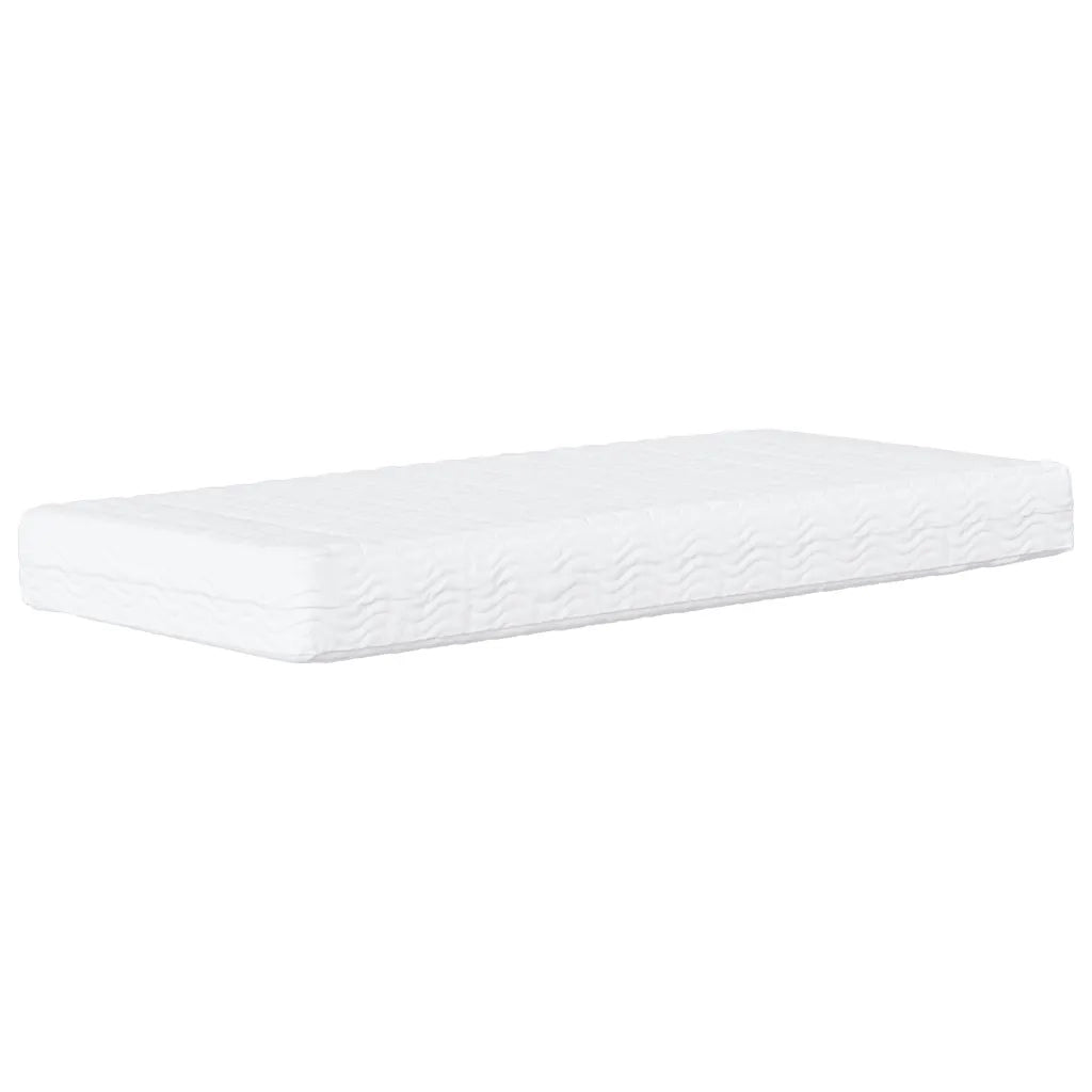 Divano Letto con Materasso-Sofa Letto-Daybed Verde Scuro 90x200 cm in Velluto 914148