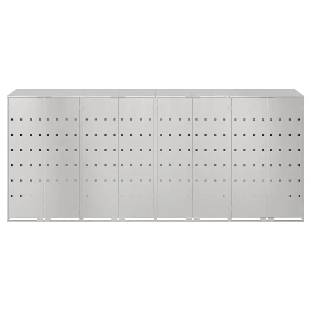 Contenitore per Rifiuti per 3 Bidoni 340 x 77.5 x 115.5 cm