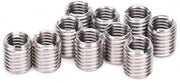 Kit di riparazione a vite 10 pezzi - RVS - M8/M10 - Fusto di riparazione - 12 mm di lunghezza - 9 mm di diametro di uscita - Duraturo e affidabile