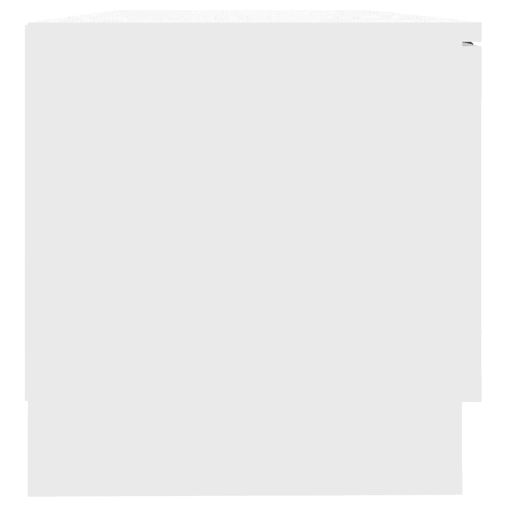 Mobile Porta TV Bianco 80x35x36,5 cm in Legno Multistrato cod mxl 78603