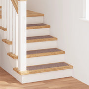 Tappeti per scale  con retro in lattice marrone chiaro 20x75