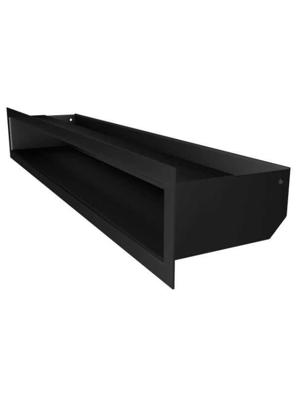 Griglia di ventilazione per camino Nera- Loft 90x600