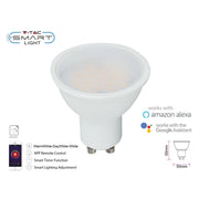 Smart Lampada Faretto Led GU10 4,5W WiFi CCT Dimmerabile APP Compatible Amazon Alexa Google Home SKU-2750