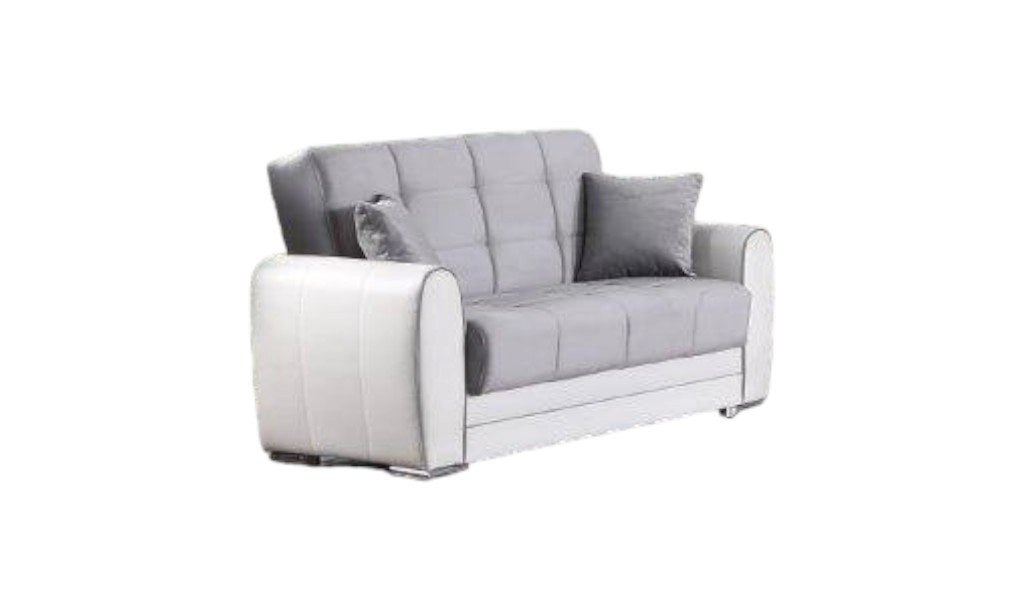 Aloe, Divano Letto con Penisola Contenitore, 84x163 cm Nero