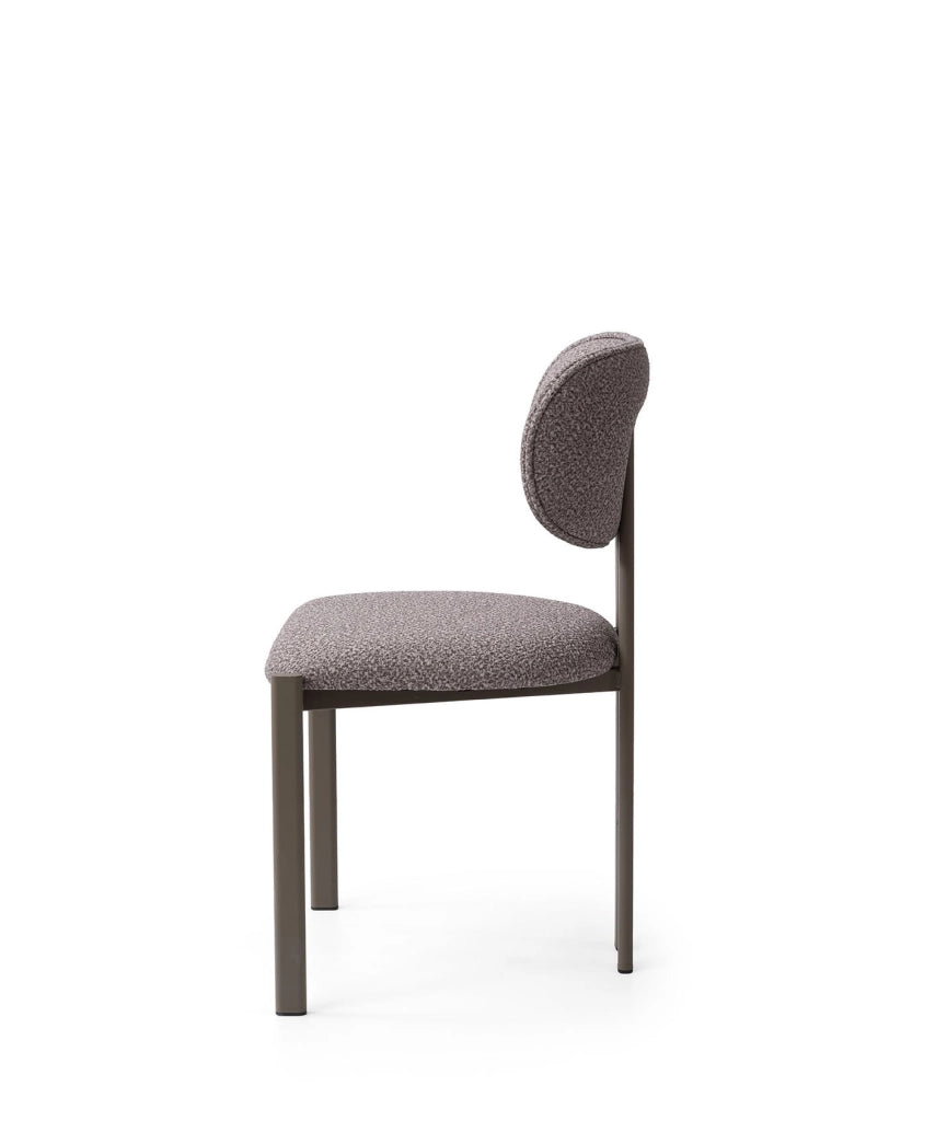 Set di sedie in metallo "Muriz" (2 pezzi) - Cenere