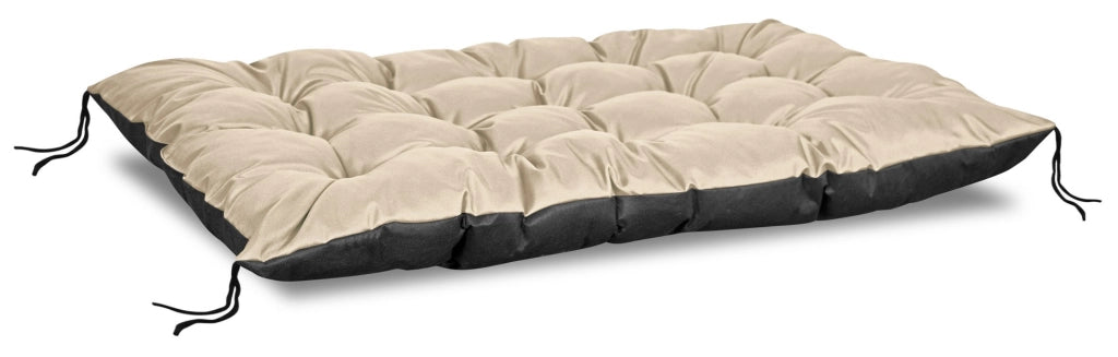 Cuscino da giardino AIO FACTORY 120x80 cm impermeabile beige per panca in pallet