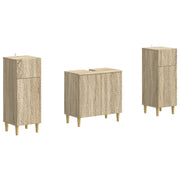 Set di Armadi da Bagno da 2 Pezzi DELFT Rovere Sonoma 3418028