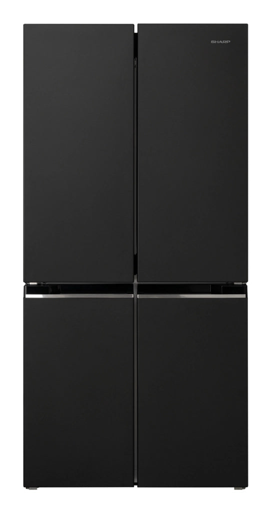 Sharp sj-nfa15imxbe frigorifero side-by-side libera installazione 488 l e nero
