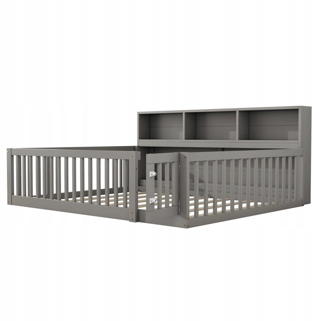 Divano letto 140x200 - Xylo - Grigio, pino