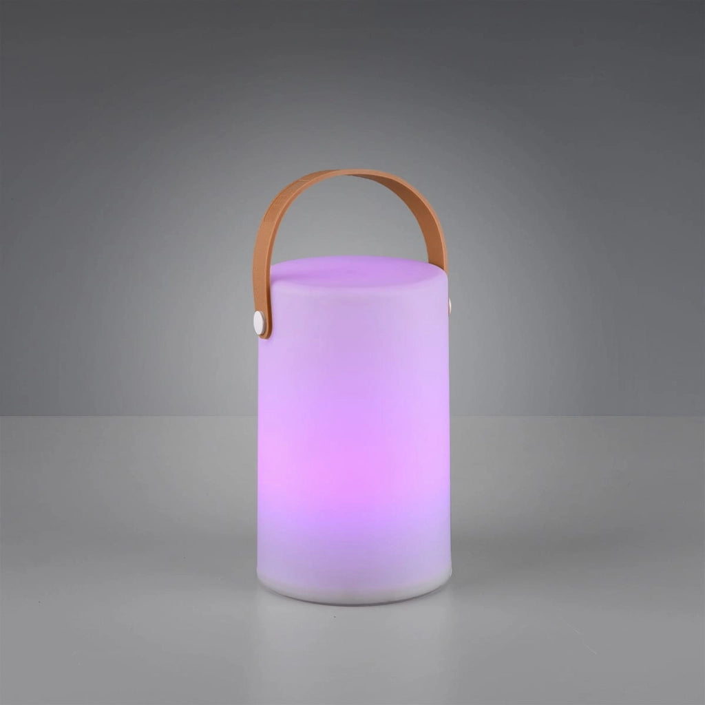 Lampada portatile da esterno Aruba bianca LED IP44