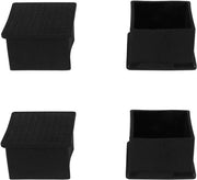 Protezione per gambe di tavolo - Set di 3 coperture per gambe di tavolo - 47x47mm - Protezione per mobili - 4 pezzi inclusi