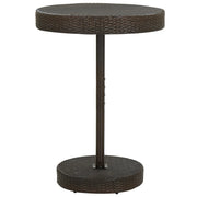 Tavolo da Giardino Marrone 75,5x106 cm in Polyrattan cod mxl 34090