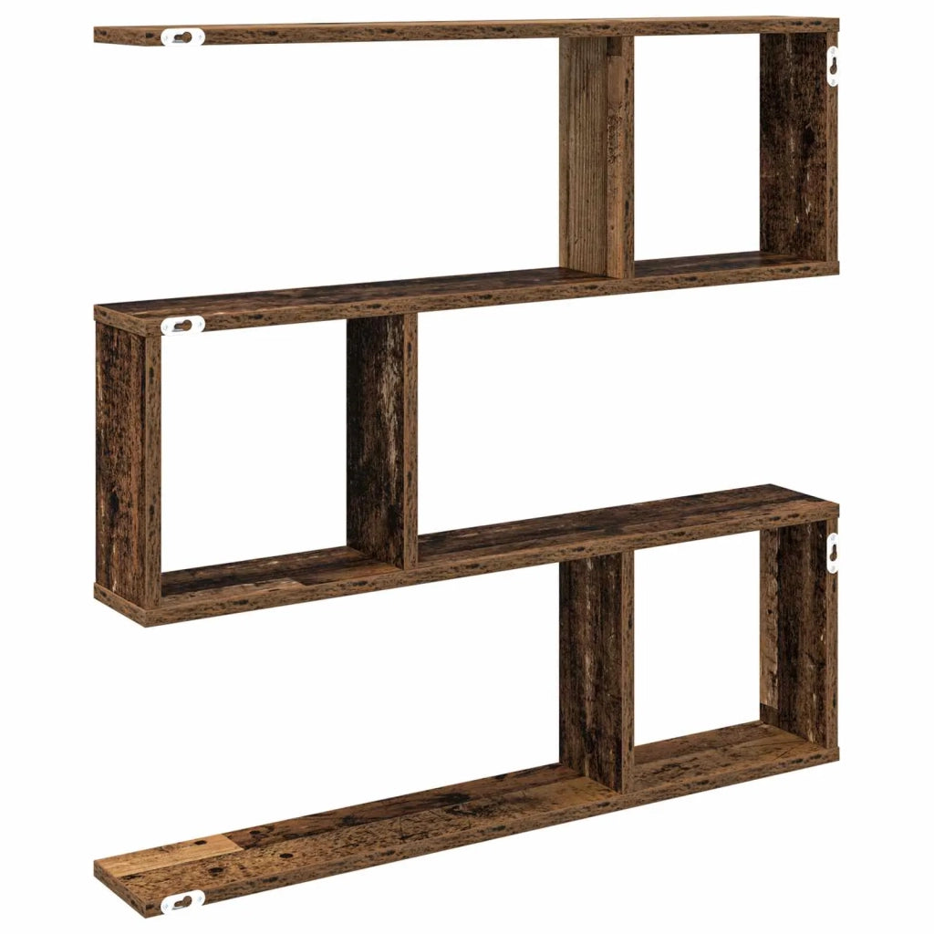 Scaffale da parete Legno antico 80 x 12 x 79,5 cm 8012282