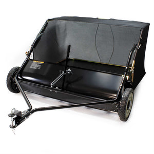 Spazzatrice trainata da prato per trattorini 96cm di larghezza Ruote in gomma da 254x40mm