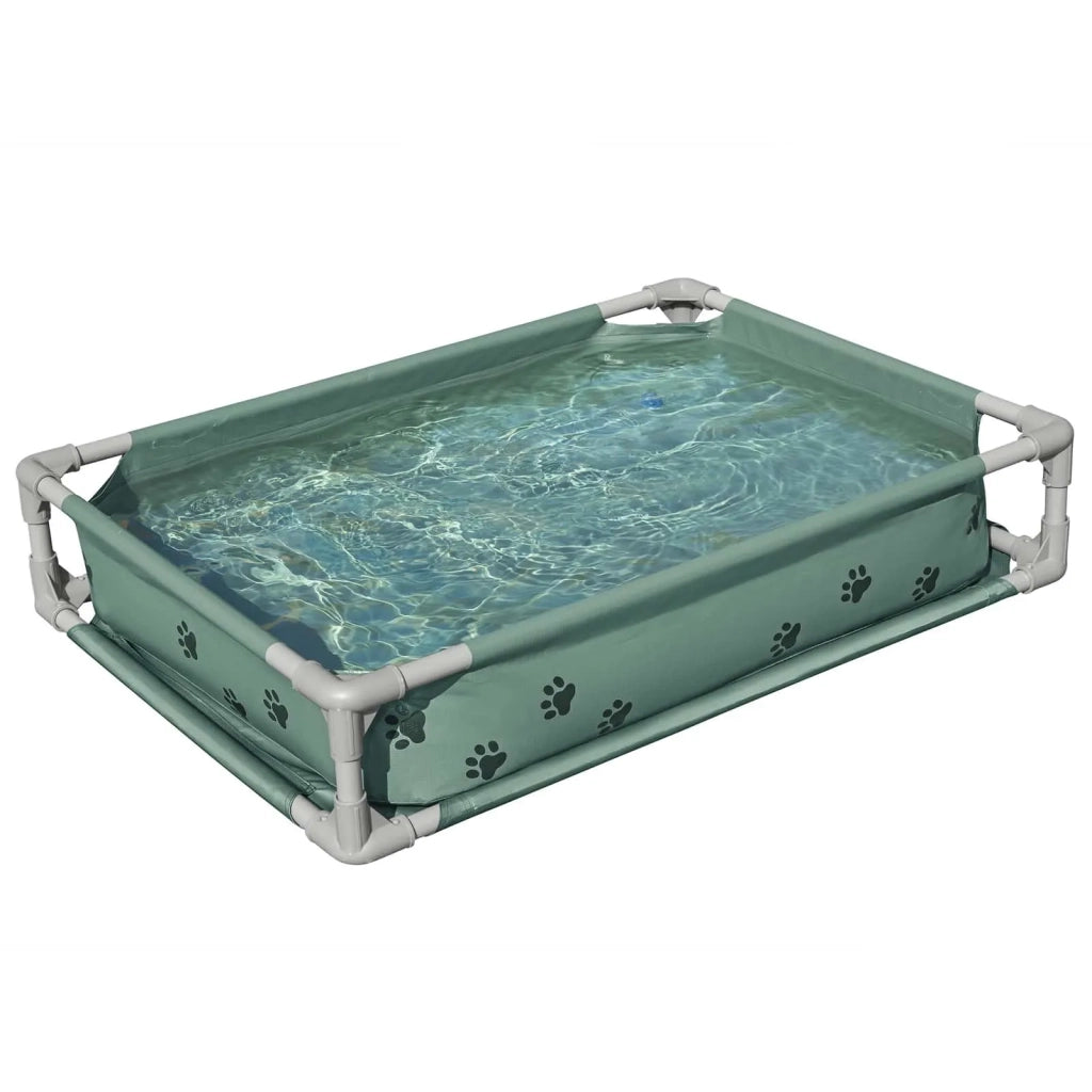 Bestway Piscina per giochi per animali domestici sopraelevata Verde 42035757