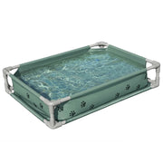 Bestway Piscina per giochi per animali domestici sopraelevata Verde 42035757