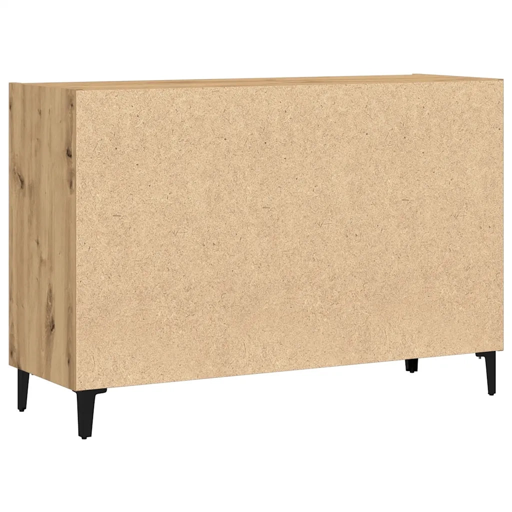 Credenza Rovere Artigianale 103,5x35x70 cm in Truciolato