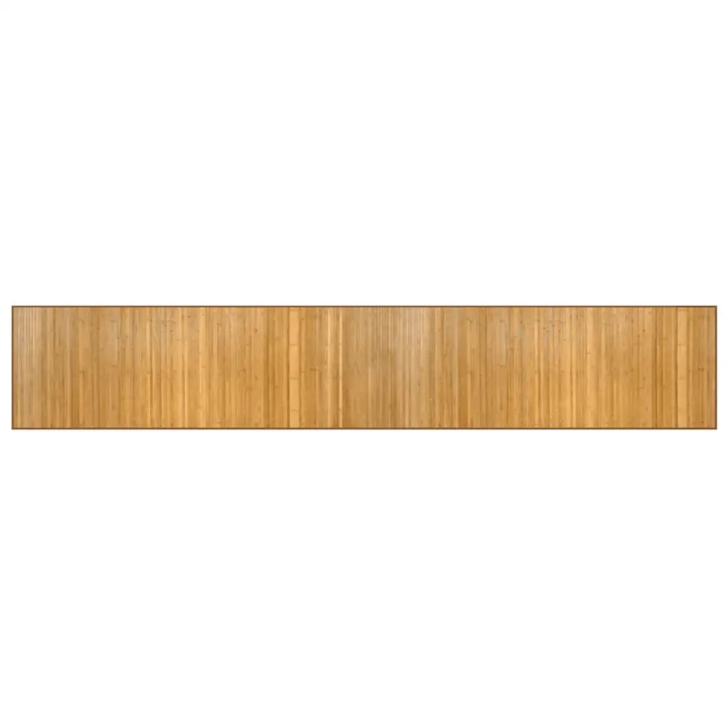 vidaXL Tappeto Rettangolare Natura 70x400 cm in Bambù